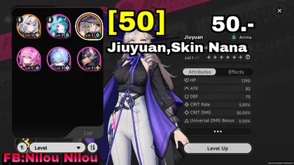 Jiuyuan,Skin Nana