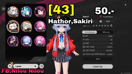 Hathor,Sakiri