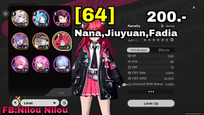 Nana,Jiuyuan,Fadia